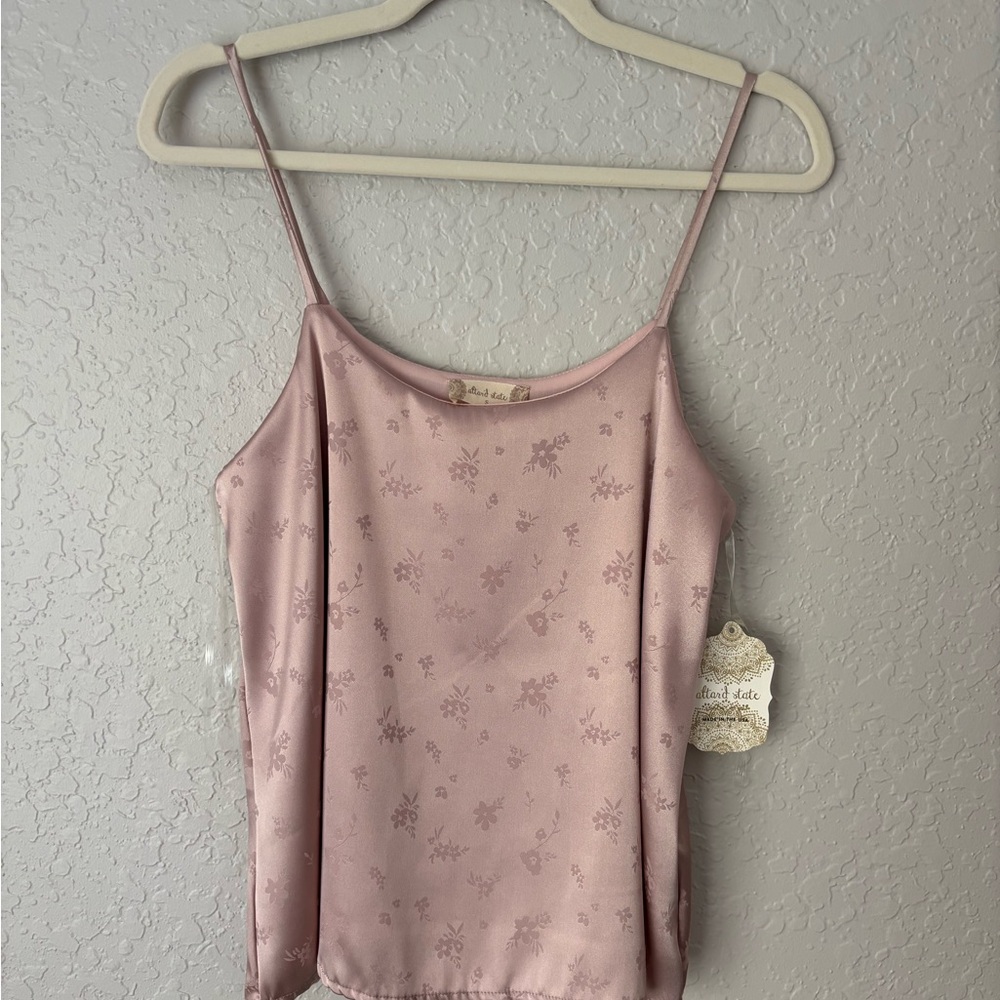 NWT: Altard State Light Pink Floral Camisole, size S